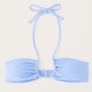 Abercrombie & Fitch Sky Blue Bikini Top only